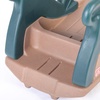 Step2 Snow Runner, Kids Ride On Toy & Outdoor Snow Sled & Toboggan, Fits 2 Riders, Made of Durable Plastic, Max Weight 120 lbs., for Toddlers 3-6 Years Old, Tan & Green