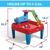 Step2 Stem Discovery Ball Table, Kids Water Table Activity Sensory Playset, Summer Outdoor Toys, 13 Piece Water Toy Accessories, For Toddlers 2+ Years Old