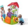Step2 Toddler Corner House, Kids Playhouse, Indoor/Outdoor Playset, Play Gym with Kitchenette, Includes 15 Piece Toy Accessories, Made of Durable Plastic, for Toddlers 1+ Years Old