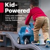 Step2 Up & Down Roller Coaster Kids Ride On Toy, Push Car, Indoor/Outdoor Playset, Made of Durable Plastic, Max Weight 50 lbs., for Toddlers 2-5 Years Old, Gray & Blue(Gray & Blue)