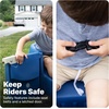 Step2 Wagon for Two Plus, Kids Ride On Toy, Stroller Substitute, Includes Seat Belts, Made of Durable Plastic, Max Weight 75 lbs., For Toddlers 1.5-5 Years Old, Denim Blue