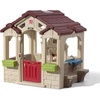 Step2 Charming Cottage Kids Playhouse, Indoor and Outdoor Clubhouse Playset, Interactive Sounds, Toddlers 2+ Years Old, Easy to Assemble(Playhouse)