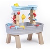Step2 Rain Showers & Flow Kids Water Table, Outdoor Toddler Activity Table, 15-Piece Accessory Set, Ages 1.5+ Years Old, Multicolor (Gray, Blue, Red)