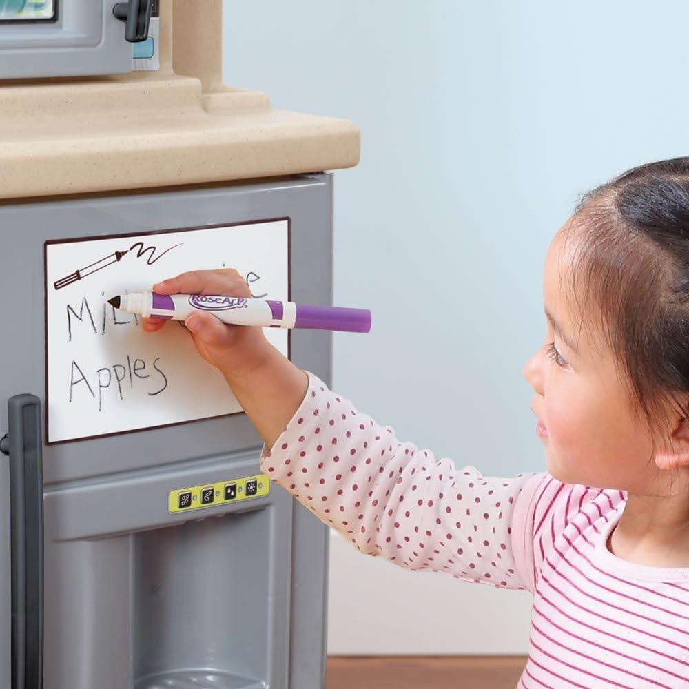 image:imageStep2 Heart of the Home Kids Kitchen Playset IndoorOutdoor Kitchenette Interactive Play with Lights and Sounds Made of Durable Plastic Includes 40 Piece Toy Accessories For Toddlers 2 Years Old