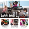 Step2 Best Chefs Kids Kitchen Playset, Indoor/Outdoor Kitchenette, Interactive Play with Lights and Sounds, Made of Durable Plastic, Includes 25 Piece Toy Accessories, For Toddlers 2+ Years Old(Best Chefs Kitchen)