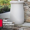 Step2 Fernway Rain Barrel, Outdoor Water Conservation Container, Holds 50 Gallons, Gray