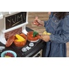 Step2 Great Gourmet Kids Kitchen Playset, Indoor/Outdoor Kitchenette, Interactive Play with Lights and Sounds, Made of Durable Plastic, Includes 33 Piece Toy Accessories, Toddlers 3+ Years Old, Tan(Tan)