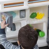Step2 Lifestyle Dream Kids Kitchen Playset, Indoor/Outdoor Kitchenette, Interactive Play with Lights and Sounds, Made of Durable Plastic, 37 Piece Toy Accessories, Toddlers 2+ Years Old, Gray(Tan)