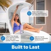 Step2 Mondello Pool Accessories 3-Piece Set, Lounger Pillow, Cup Holder, and Phone Holder, Compatible with Mondello Lounger and Chair, Gray(Gray)