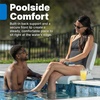 Step2 Seashell Flip Seat 2 Pack, Adult Portable Outdoor Chairs for Poolside, Camping, Beach, Stadium, Providing Back Support, Made of UV20 Durable Plastic, Incredible White(Bright Pink)