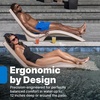 Step2 Vero Pool Chair, Fade-Resistant, Waterproof Patio Furniture for Sun Shelf, Use in Pools up to 15-Inches of Water, Weighted, 43″D x 23″W x 37″H, Resin, White(Tan)