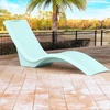 Step2 Vero Pool Chair, Fade-Resistant, Waterproof Patio Furniture for Sun Shelf, Use in Pools up to 15-Inches of Water, Weighted, 43″D x 23″W x 37″H, Resin, White(Julep)