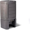 Step2 Lakewood Rain Barrel with Stand, Outdoor Water Conservation Container, Holds 60 Gallons, Brown