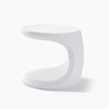 Step2 Mondello In-Pool Side Table, Outdoor/Indoor Waterproof Pool & Patio Furniture, Made of Durable Plastic, White