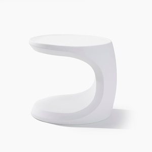 Step2 Mondello In-Pool Side Table, Outdoor/Indoor Waterproof Pool & Patio Furniture, Made of Durable Plastic, White