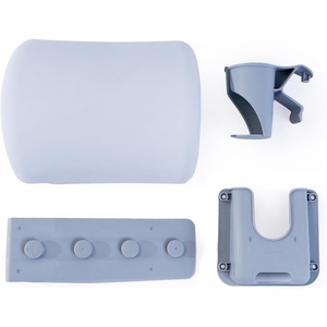 Step2 Mondello Pool Accessories 3-Piece Set, Lounger Pillow, Cup Holder, and Phone Holder, Compatible with Mondello Lounger and Chair, Gray(Gray)