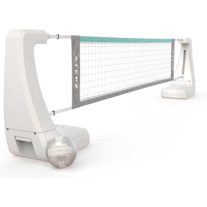 Step2 Vero Pool Volleyball Net, Outdoor/Indoor Waterproof Patio Furniture, Made of Durable Plastic, 15-25 Feet, White