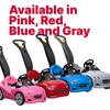 Step2 Whisper Ride Cruiser Kids Push Car, Ride On Toy, Stroller Substitute, Includes Seat Belt & Horn, Made of Durable Plastic, Max Weight 50 lbs., For Toddlers 18 Months – 4 Years Old, Red(Blue)