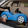 Step2 Whisper Ride Cruiser Kids Push Car, Ride On Toy, Stroller Substitute, Includes Seat Belt & Horn, Made of Durable Plastic, Max Weight 50 lbs., For Toddlers 18 Months – 4 Years Old, Red(Blue)