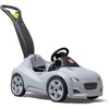 Step2 Whisper Ride Cruiser Kids Push Car, Ride On Toy, Stroller Substitute, Includes Seat Belt & Horn, Made of Durable Plastic, Max Weight 50 lbs., For Toddlers 18 Months – 4 Years Old, Red(Gray)