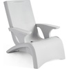 Step2 Vero Adirondack Chair, in Pool or Patio Lounge Seat for 9-inch Sun Shelves, Grey with Speck